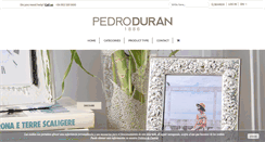 Desktop Screenshot of pedroduran.com